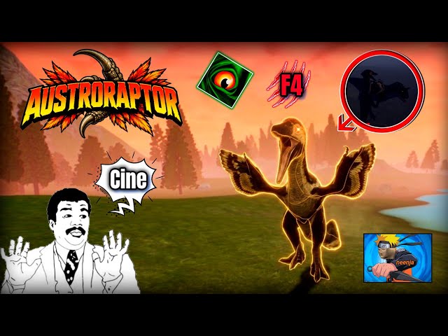 🪶EL MEJOR DINOSAURIO PARA DIVERTIRSE DE TCI😂#austroraptor #Uziel_MB #thecursedisle