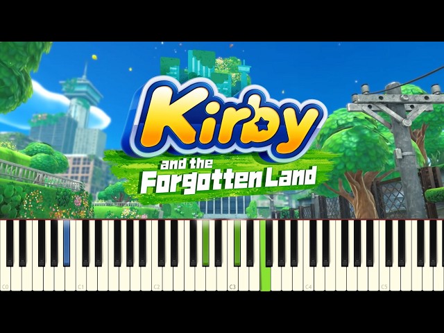 Kirby and the Forgotten Land - Metro on Ice (Piano)