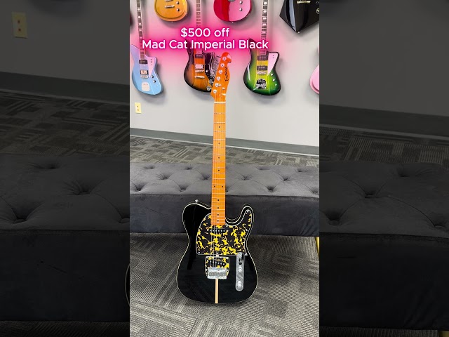 Use coupon code MADSALE at checkout! #EastwoodGuitars #EastwoodMadCat