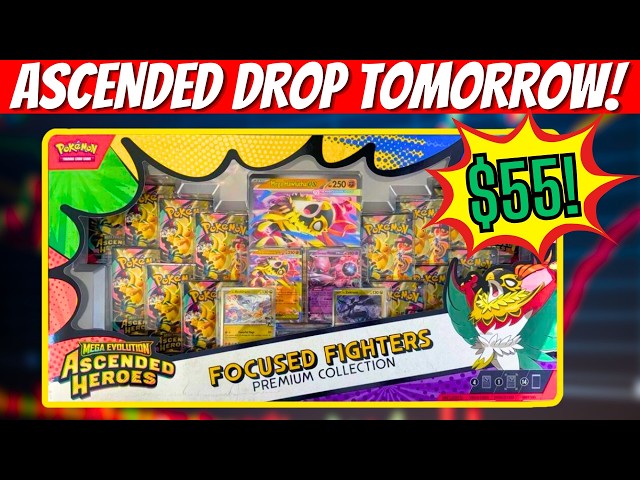 Ascended Heroes Drop TOMORROW! Full Info & Times!