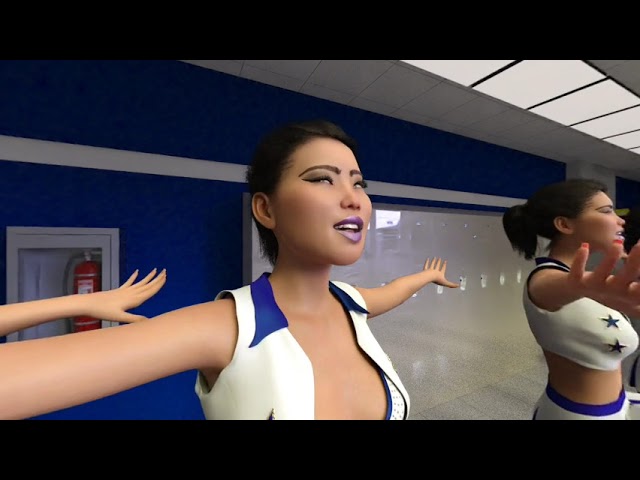 Cheerleader Experience (CGI Ray-Traced)