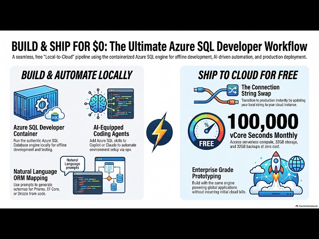 How to Build Locally and Ship to Azure SQL Database for Free