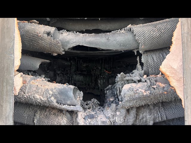 Vessel Caught on Fire! 🔥🔥🔥 #melting #vessel #fire #emergency #repair #custom #hardwork #metal