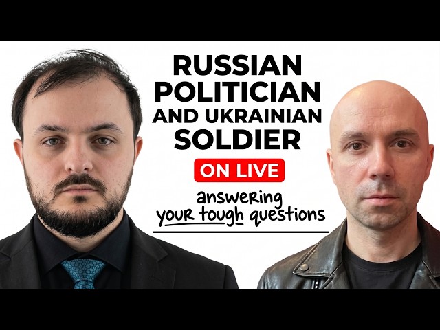 Russian politician @Жмиль and Ukrainian soldier @StarskyUA on my LIVE!