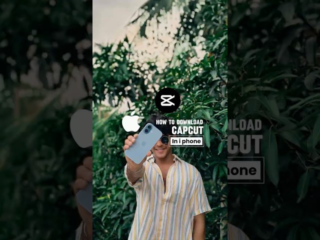 “How to install CapCut on iPhone 📱”#capcut #shorts #edit