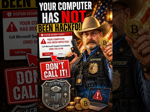 Your Computer Has NOT Been Hacked! #USCryptoCop
