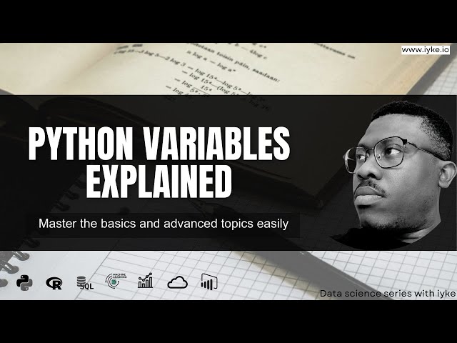 Python Variables Explained | Learn Python for Data Science & ML (Ep 3)