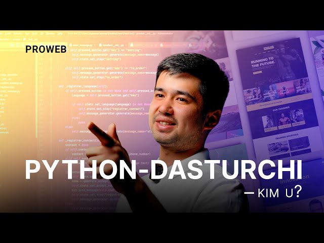 PYTHON DASTURCHI - Kim u?