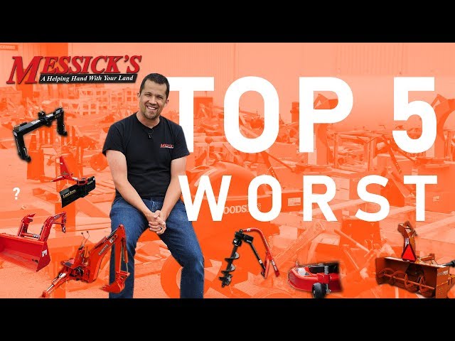 Top 5 Worst Tractor Attachments