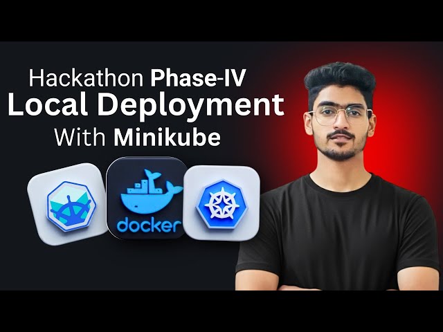 Deploy a Full-Stack on Kubernetes using Helm & Minikube
