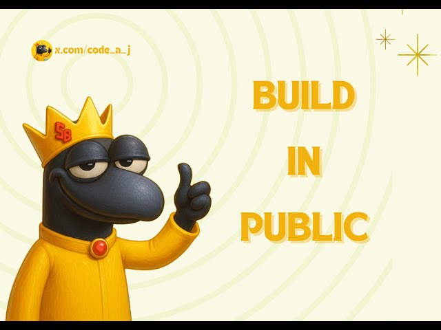 Build in Public
