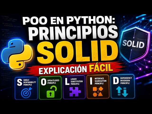 POO en Python: Principios SOLID ⚡ Explicación Fácil