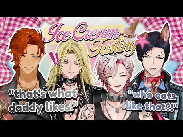 Ice Cream Tasting with Ryzar Gets Unseiso【FIRST STAGE PRODUCTION EN】
