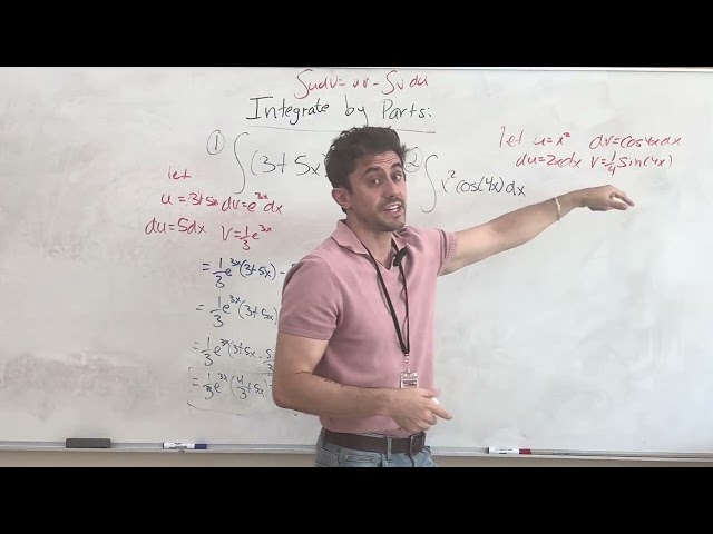 Calculus 12 - Integrating by Parts