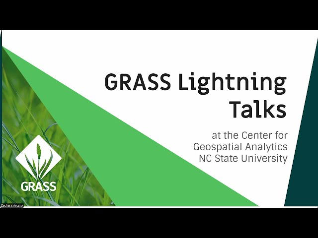 Lightning Talks Introduction – Vaclav Petras (NC State University)