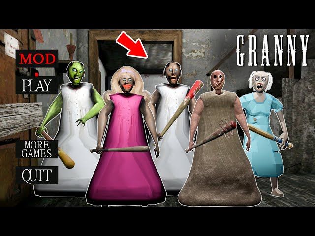 Playing as Granny vs (Mad, Barbie, Remake, Zombie) Granny - Gameplay Animation (p.72)