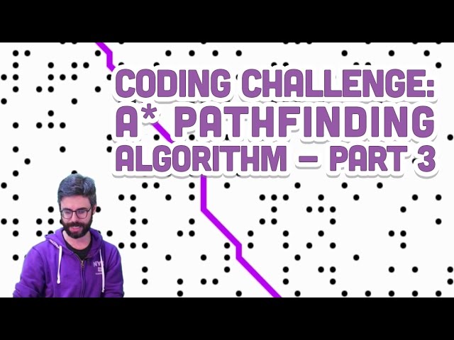 Coding Challenge 51.3: A* Pathfinding Algorithm - Part 3