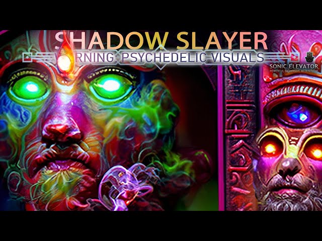 Intense Shamanic Vibes 7: SHADOW SLAYER | Third Eye Brain Waves Music | Psychedelic Visuals