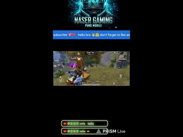 PUBG mobile❤️ new update 4.6.0 live streaming ❣️naser gaming