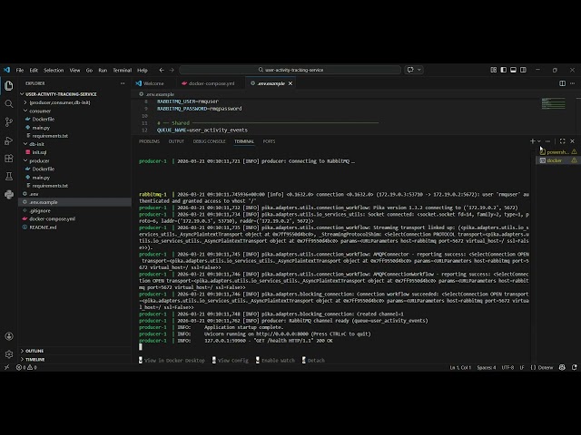 Build an Event-Driven Microservice in Python | RabbitMQ + FastAPI + MySQL + Docker