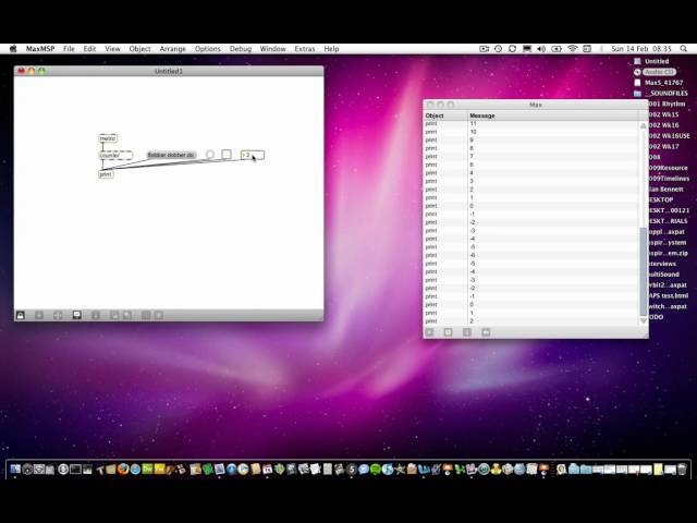 Max MSP Tutorials 00a3: Basics: Introducing Core Graphical Objects