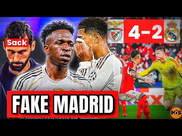 Biggest HUMILIATION of the Season: Real Madrid Trashed by Benfica (4–2) in UCL