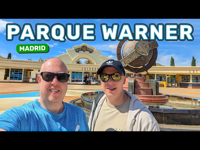 Parque Warner Madrid Spain - Visiting The Amazing Warner Bros Theme Park! 🇪🇸