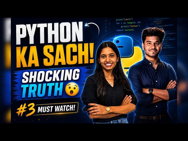 Python ka Naam Snake Se Nahi Aaya 😲 | Python History ki Interesting Story