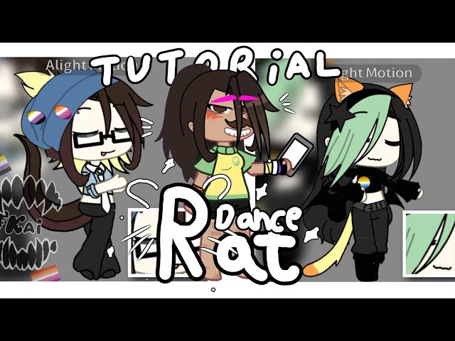 Rat dance tutorial!☆.°• 🐀 Tutorial by: Kai template by:Meow_p0ng