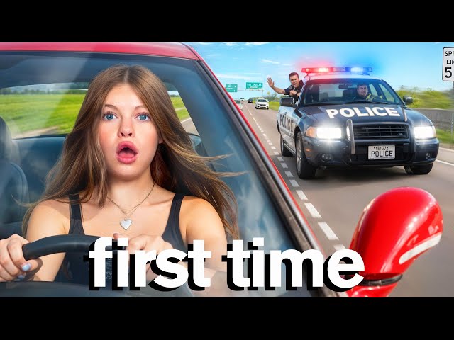 My Daughter DRIVES for the FIRST TIME