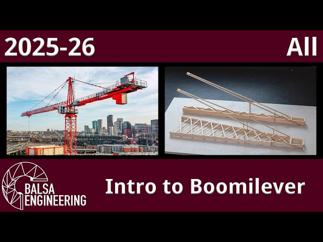 2025-26 Science Olympiad Intro to Boomilever