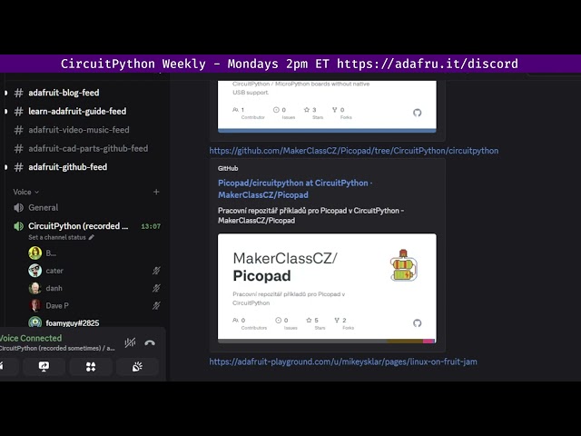 CircuitPython Weekly Meeting for June 15, 2026 @circuitpython #circuitpython #adafruit