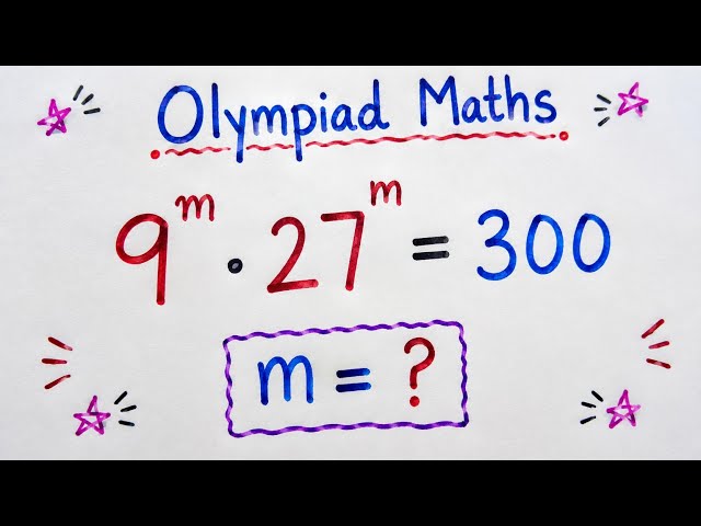 Russian Olympiad maths||Can you solve this problem|Find m=?||
