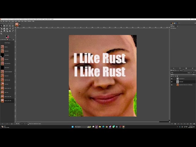 How To Add Outline Or Stroke To Text in GIMP
