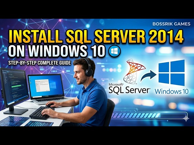 Installing SQL Server 2014 in Windows 10 (also installing .net framework 3.5)