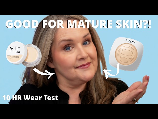 I Tested Both So You Don't Have To: L'Oreal vs IT Cosmetics | Over 50!