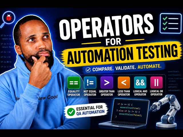 Comparison & Logical Operators Explained for Test Automation