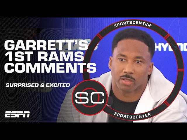 Rams DE Myles Garrett was SURPRISED & EXCITED to find out about Browns trade rumors 👀 | SportsCenter
