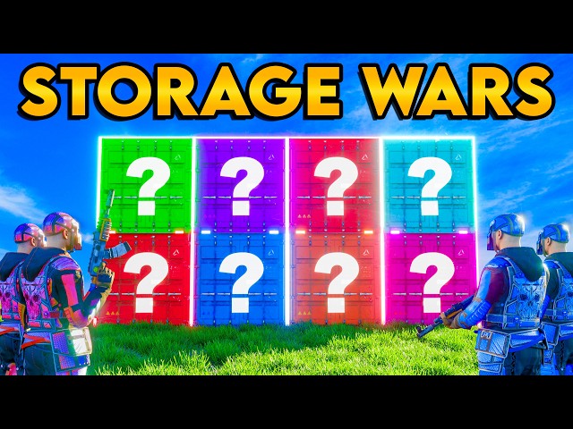 I Made Rust Youtubers Compete in Storage Wars!