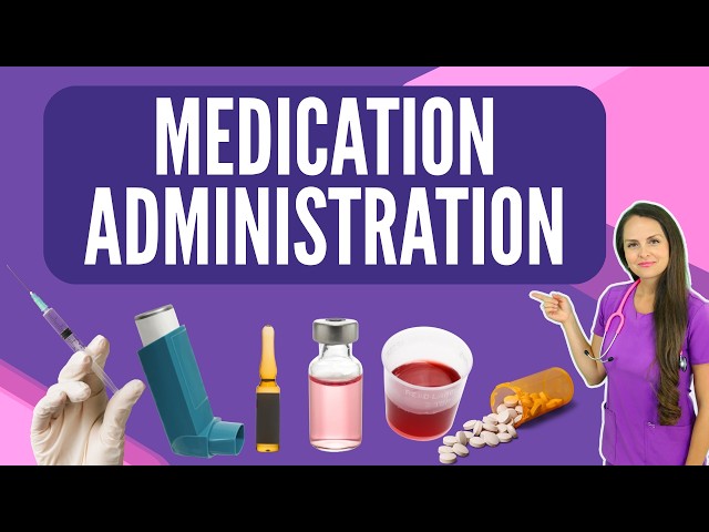Medication Administration Nursing Skills Checkoff Demonstration Compilation