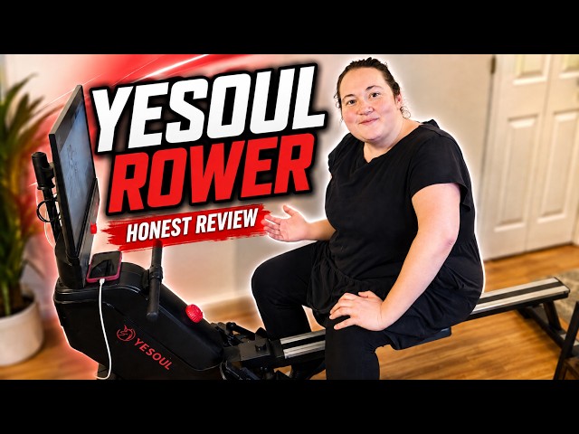 This Rowing Machine Has a HUGE Screen! YESOUL R1M Plus Review!