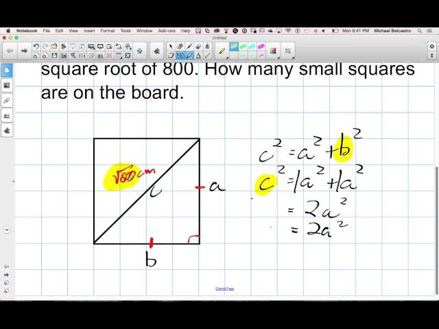 Problem Solving with Radicals Grade 11 University Lesson 1 4 9 21 15