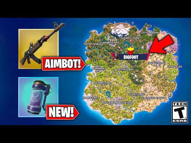 The NEW FORNITE Update! (Aimbot AR, New Boss & MORE)
