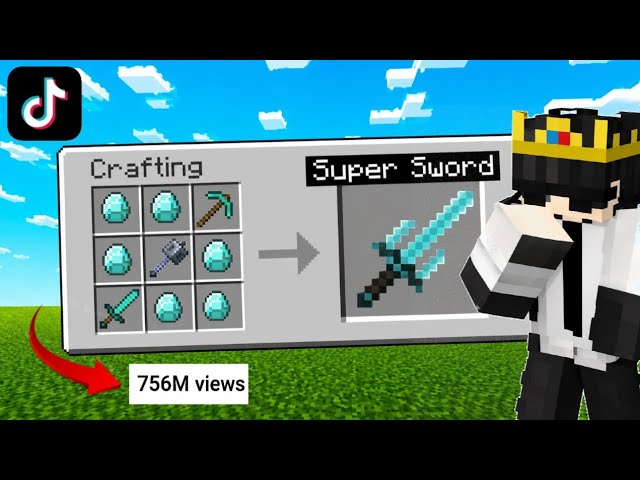 Minecraft Tiktok Build Hacks For Your House 🏡 