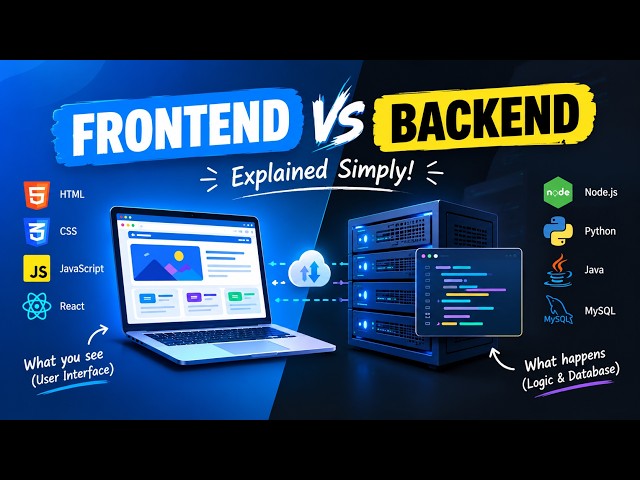 Frontend vs Backend