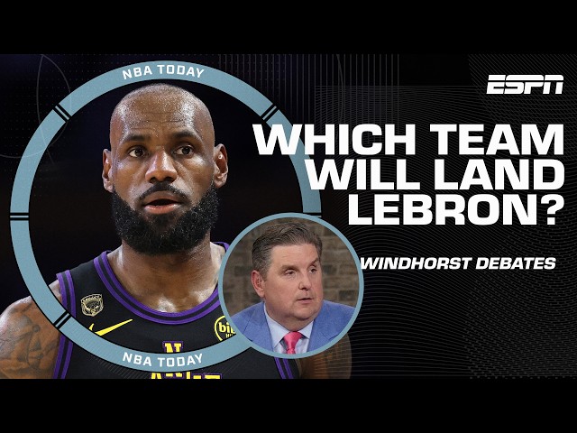 Brian Windhorst says if you want LeBron’s attention, MAKE A MOVE 👀 | NBA Today