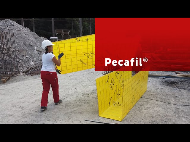 Efficient foundation formwork with minimal effort: Using Pecafil®