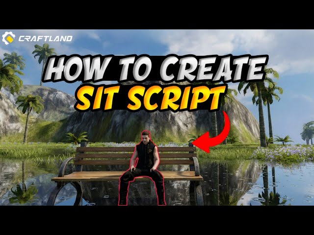 Free Fire Craftland sitting Script Tutorial | Chair Par Baithne Wala script EP 21