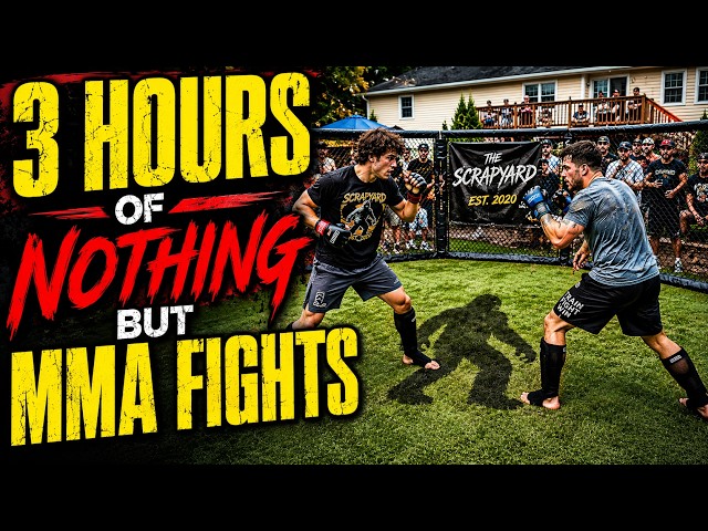 3+ Hours of MMA in the Backyard