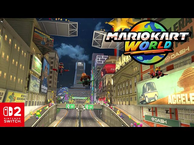 First Time Playing Mario Kart World!